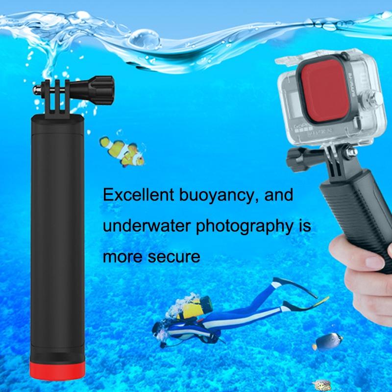V562-A1098192060DBT-202503061940-05 Action Camera Handle Floating Rod for Gopro Hero 11 and 360 one Rs - Image 6