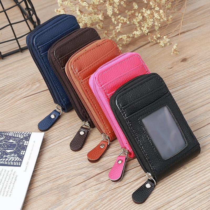 V562-A1099965950DBT-202503280217-02 Woven Mini Coin Purse For Ladies Student Id & Card Holder - Black - Image 3