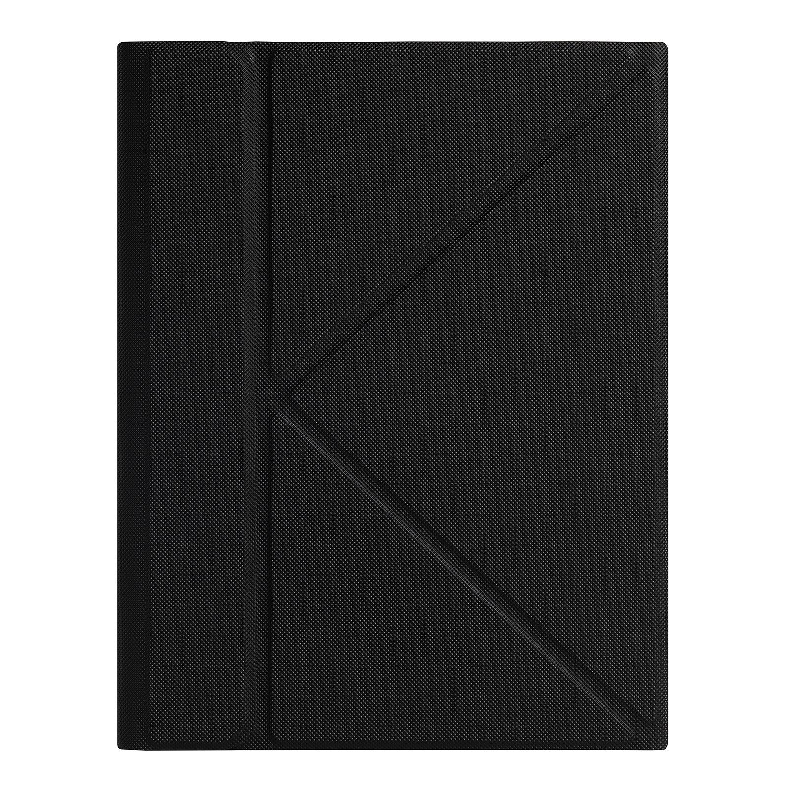 V562-A203166100ADE-202504291830-02 10.2 / 10.5 Inch Bluetooth Keyboard Tablet Case With Triangle Holder & Pen Slot - Black Diamond Pattern - Image 3