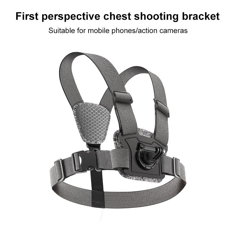 V562-A203673600ADE-202505212005-02 Adjustable Chest Strap with Mount and Screw - 7 In 1 Phone Clamp - Image 3