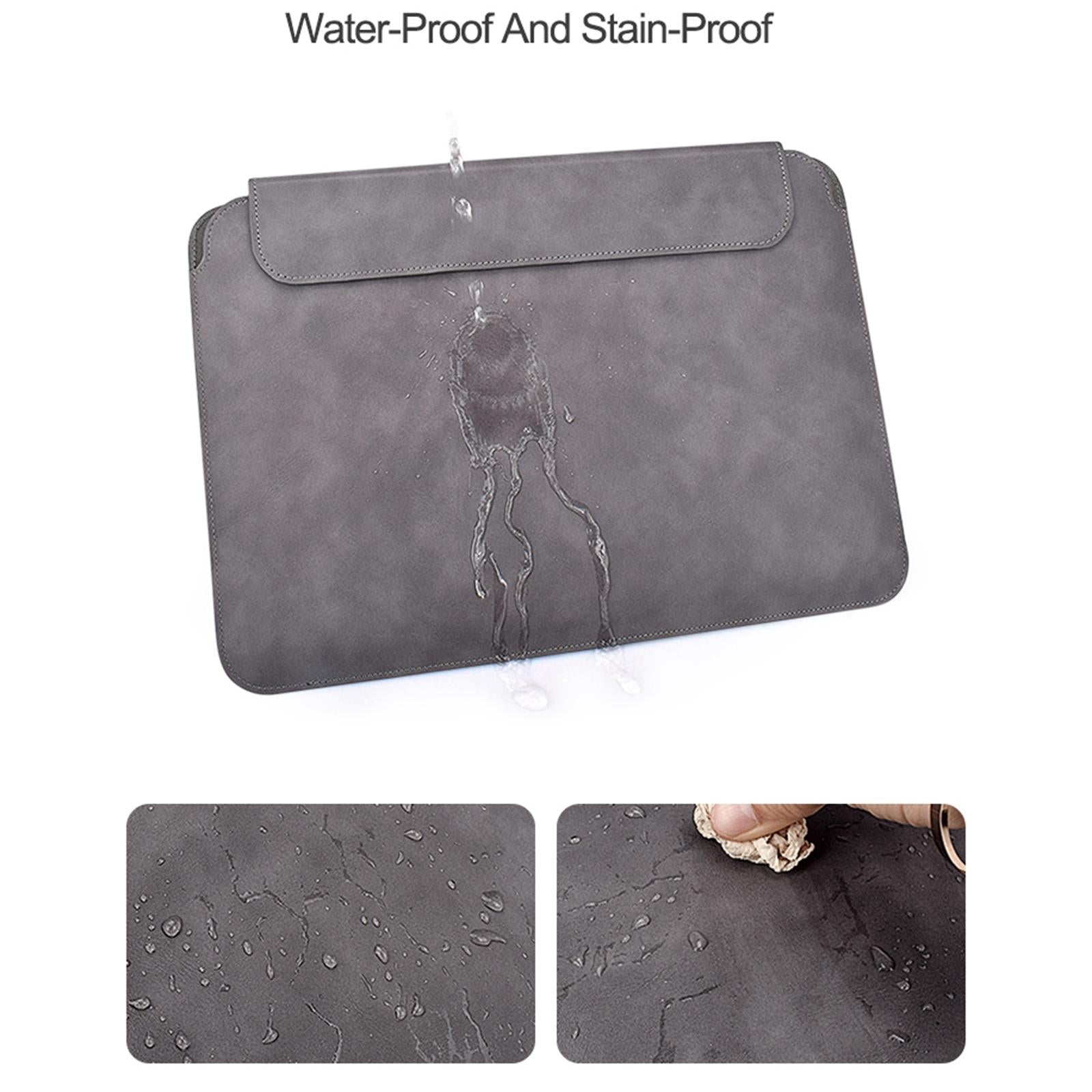 V562-A207767100ADE-202504021930-08 Lightweight Sheepskin Notebook Liner Bag - Deep Space Gray 14.1-15.4 Inch - Image 9