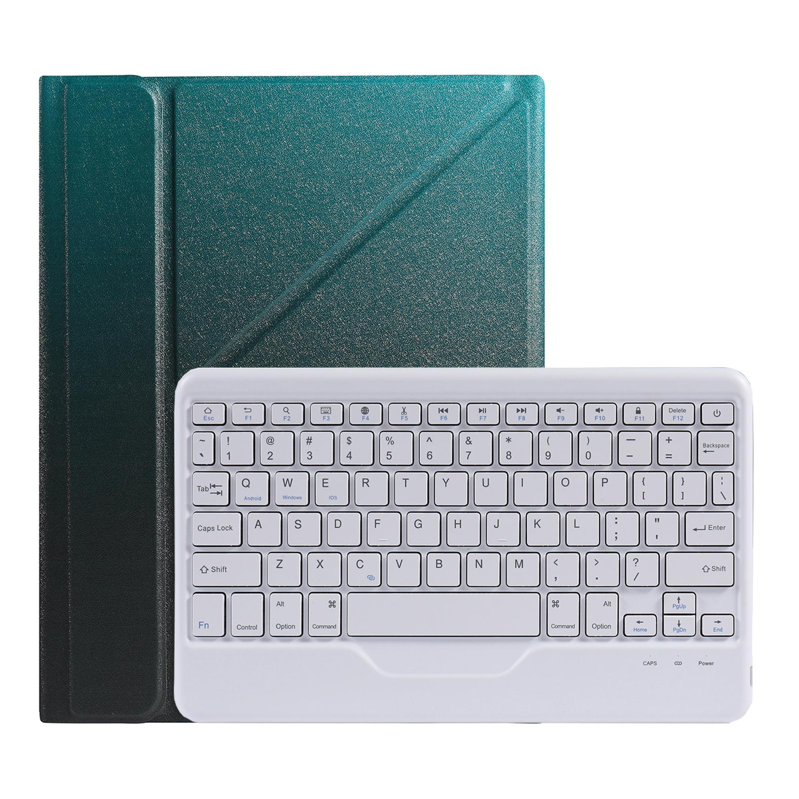 V562-A208066100ADE-202504291830-08 10.2 / 10.5 Inch Bluetooth Keyboard Tablet Case With Triangle Holder & Pen Slot - Black Diamond Pattern - Image 9