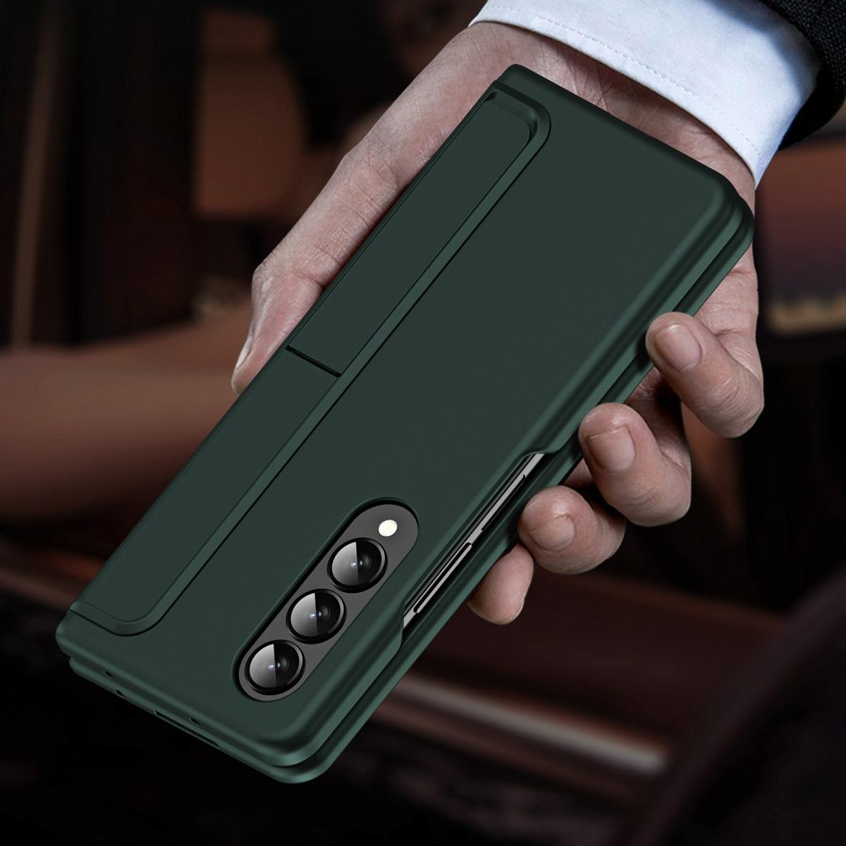 V562-A208520400ADE-202503211336-06 For Samsung Galaxy Z Fold4 5G Detachable Pen & Phone Case - 2 In 1 - Green - Image 7