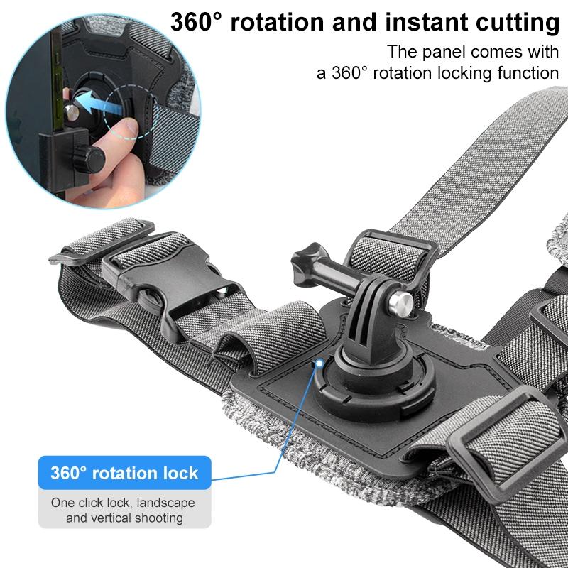 V562-A303673600ADE-202505212005-05 Adjustable Chest Strap with Mount and Screw - 4 In 1 - Image 6