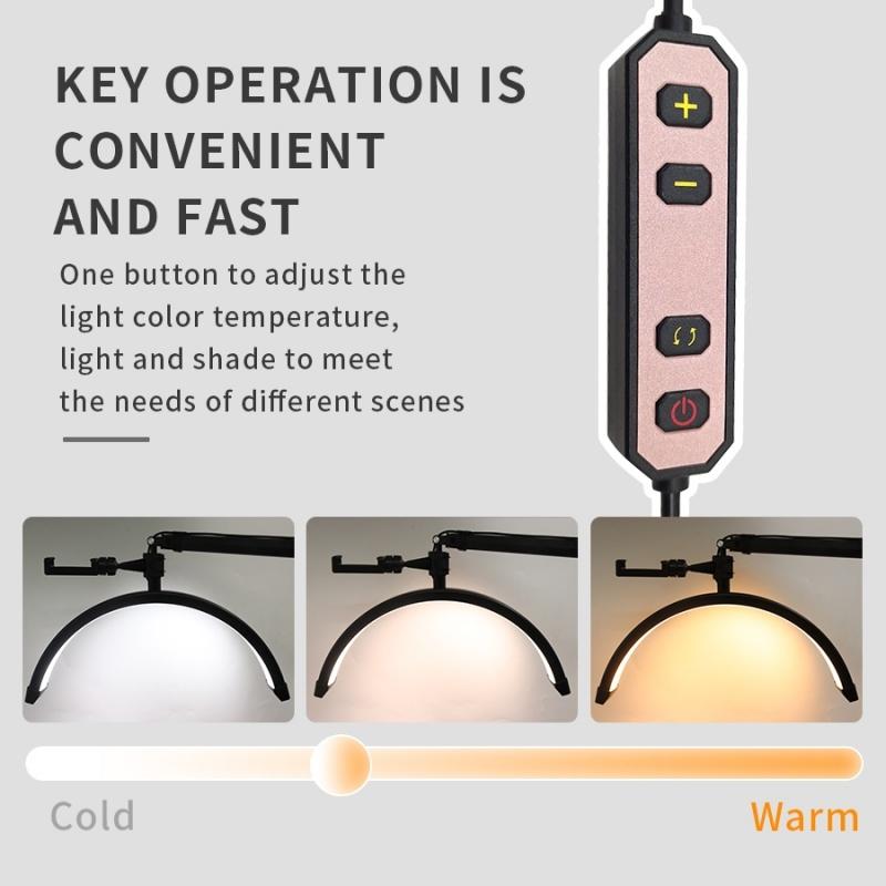 V562-A402026200AYS-221782-06 Adjustable Beauty Light for Eyelash Techs - 16 Inch - White - Image 7