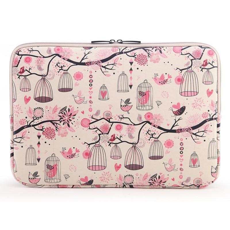 V562-A4081960060DBT-202504022020-00 Universal Cartoon Tablet Sleeve Bag - Business Edition - Pink - 9.8 Inch - Image 1