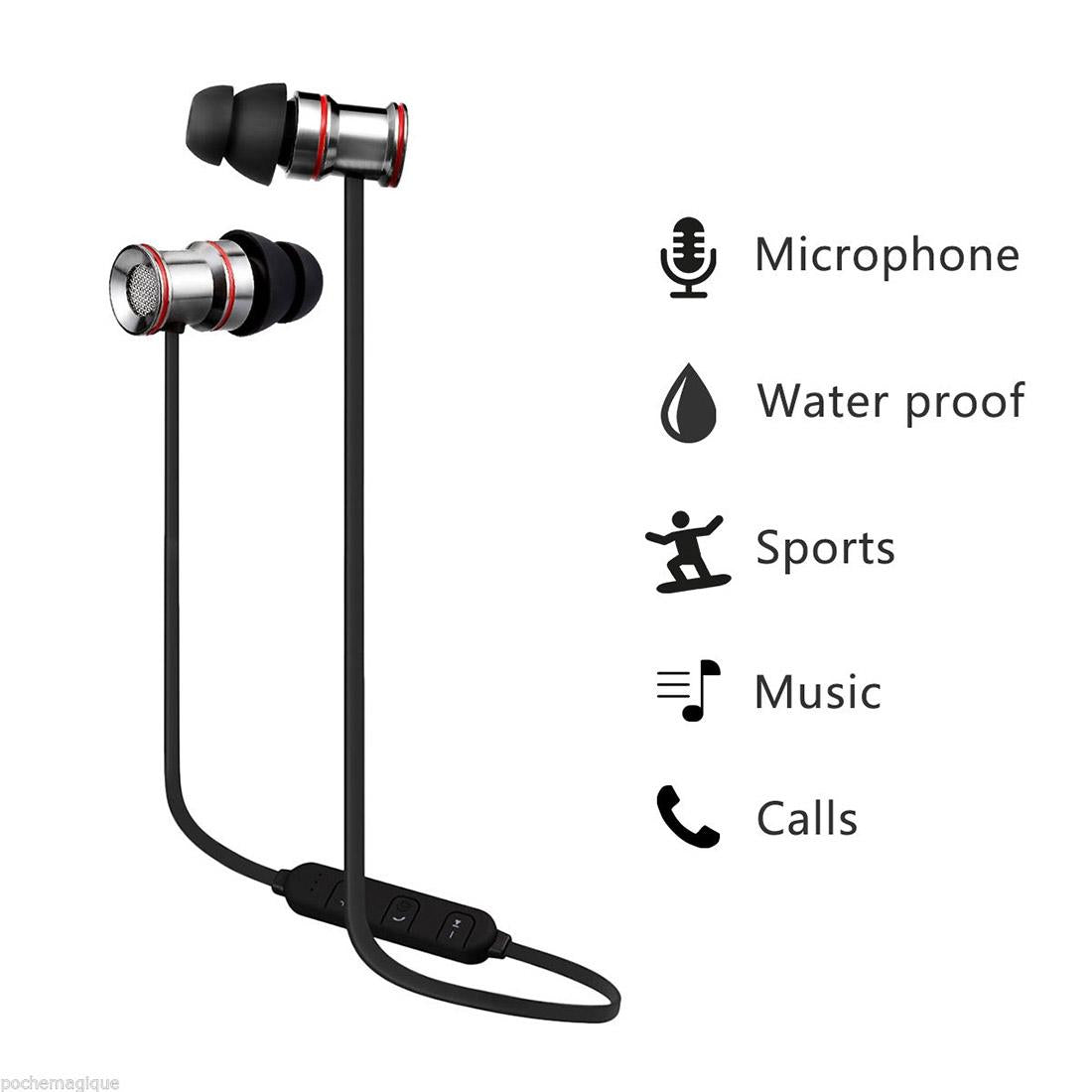 V562-A4569G7PI-202502241745-02 Waterproof Magnetic Sport Earbuds with Mic - Wireless Bluetooth V4.1 - Ip7G9654A - Image 3