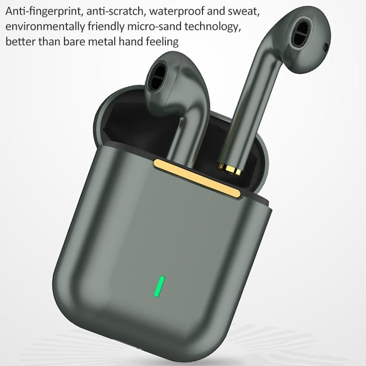 V562-B0182D6PI-202505211932-10 Wireless Binaural Bluetooth Earphones with Charging Box - J18 - Black - Image 11