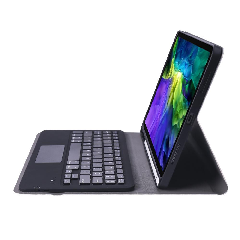 V562-B0977ORPI-202504291826-04 Detachable Bluetooth Keyboard Tablet Case For Ipad Pro 11 With Touchpad & Pen Slot - Black - Image 5