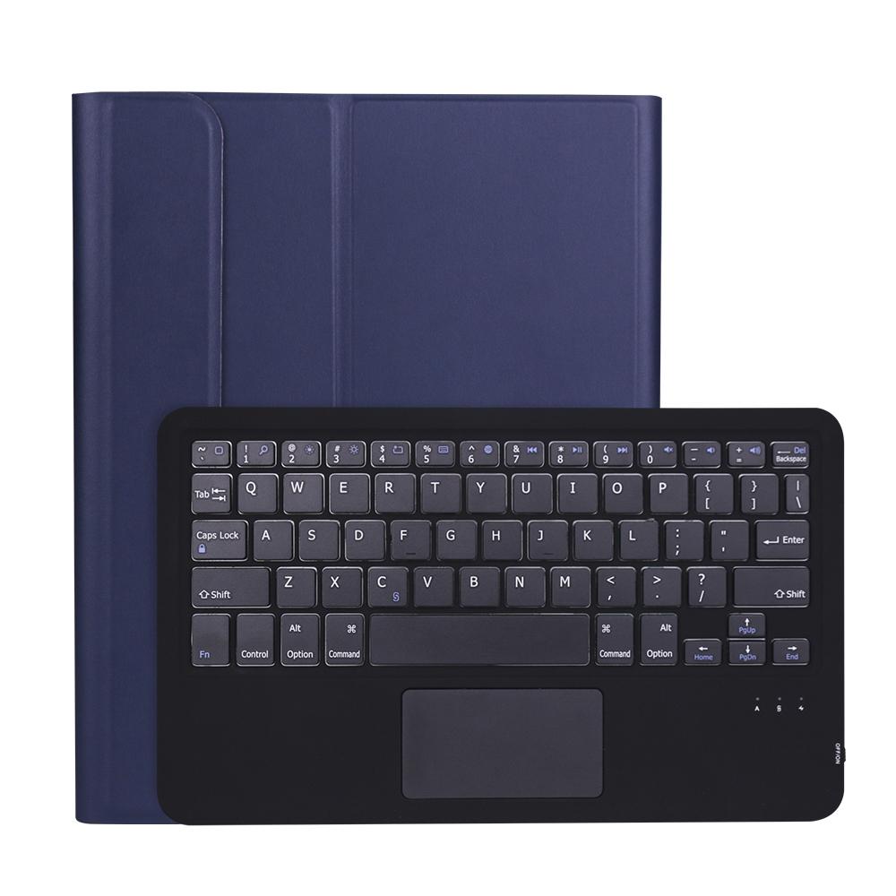 V562-B0977ORPI-202504291826-06 Detachable Bluetooth Keyboard Tablet Case For Ipad Pro 11 With Touchpad & Pen Slot - Black - Image 7