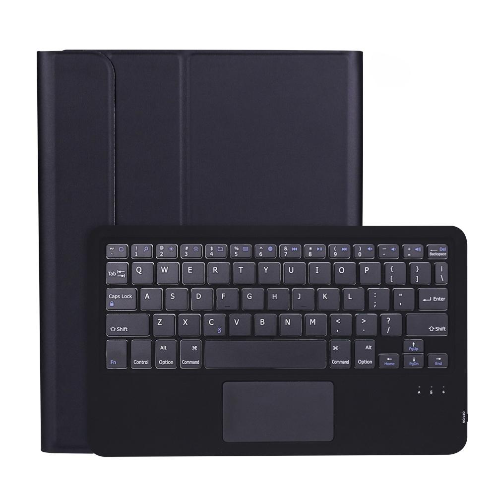 V562-B0977ORPI-202504291826-13 Detachable Bluetooth Keyboard Tablet Case For Ipad Pro 11 With Touchpad & Pen Slot - Black - Image 14