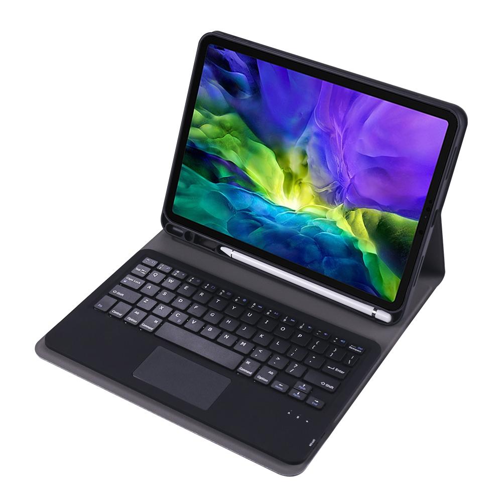 V562-B0977ORPI-202504291826-15 Detachable Bluetooth Keyboard Tablet Case For Ipad Pro 11 With Touchpad & Pen Slot - Black - Image 16