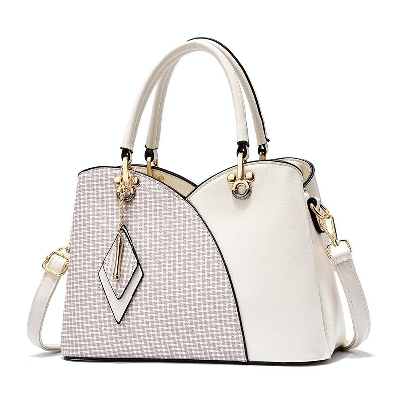 V562-B1004522060DBT-202504251717-14 Spacious Texture Handbag - Large Capacity - Khaki - Image 15