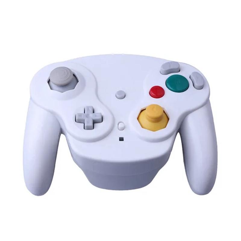 V562-B1010924060DBT-202504181935-00 Wireless Gamepad for Wii and Ngc - 2.4g Compatible - White - Image 1
