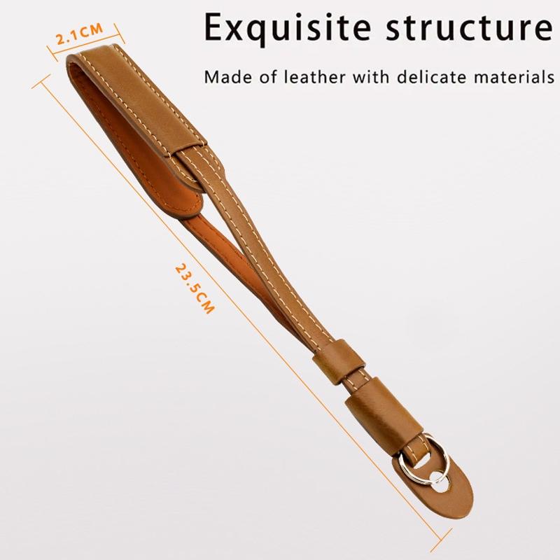 V562-B1017334060DBT-222072-03 Handheld Camera Gimbal Wrist Strap for Dji Pocket / Om Series - Coffee Color - Image 4