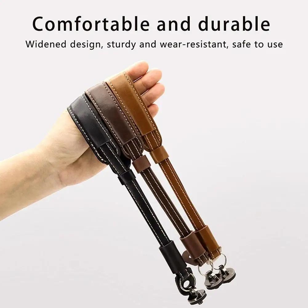 V562-B1017334060DBT-222072-04 Handheld Camera Gimbal Wrist Strap for Dji Pocket / Om Series - Coffee Color - Image 5