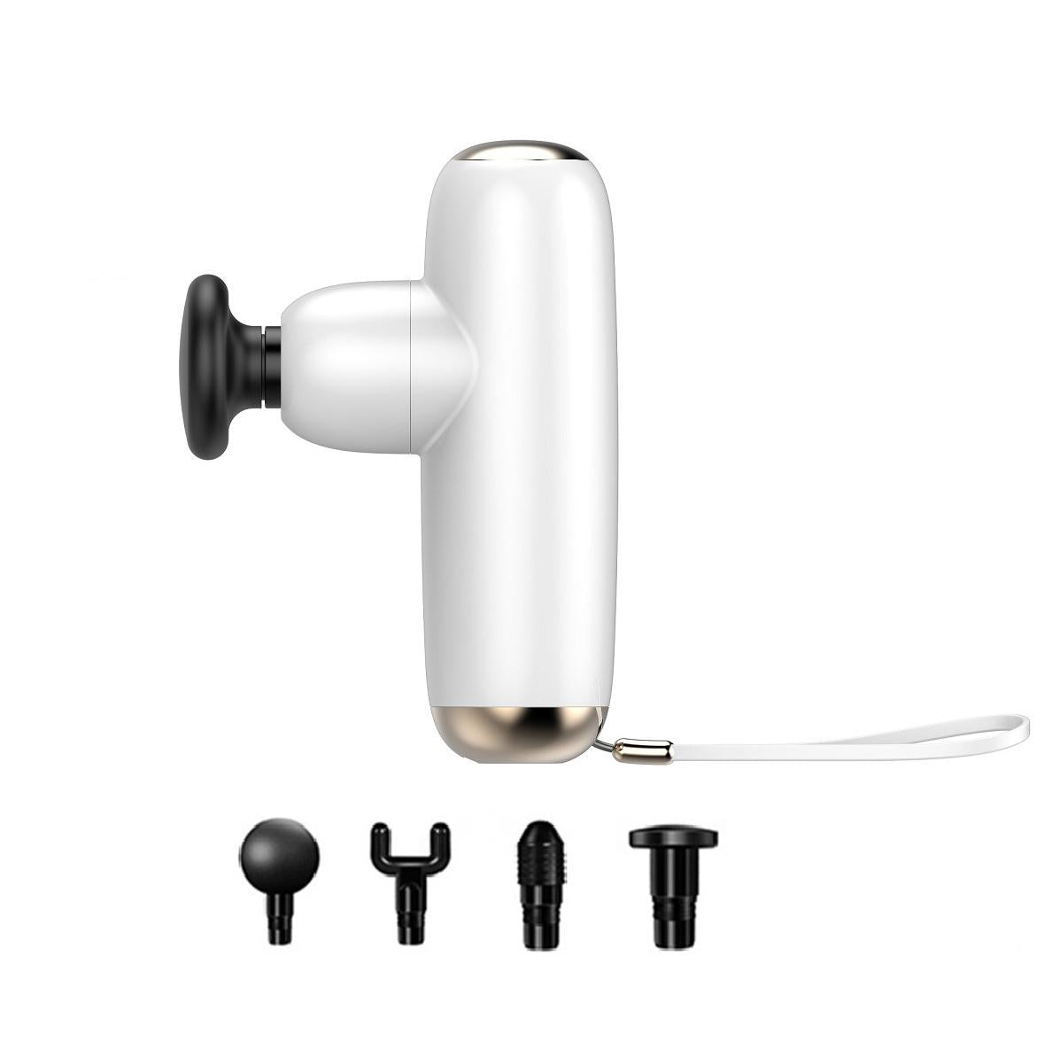 V562-B1019463060DBT-221809-00 Compact Multi-Gear Fascial Massager For Home Use - White - Image 1