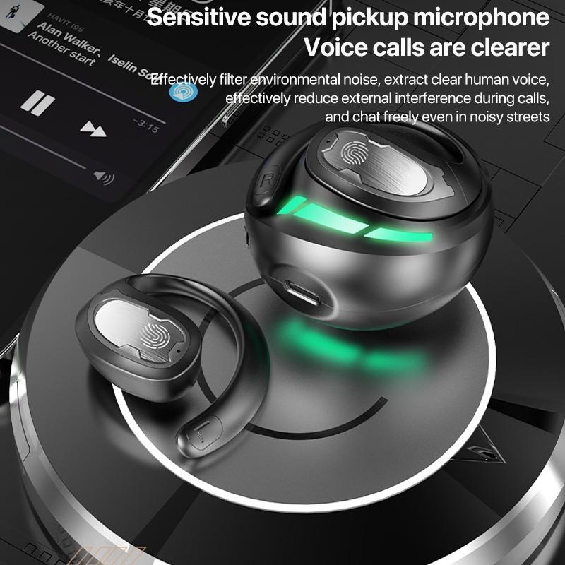 V562-B102319600ADE-202505261731-06 Wireless Bluetooth Earphones for Mechanical Planet - Ear-mounted - Black - Image 7