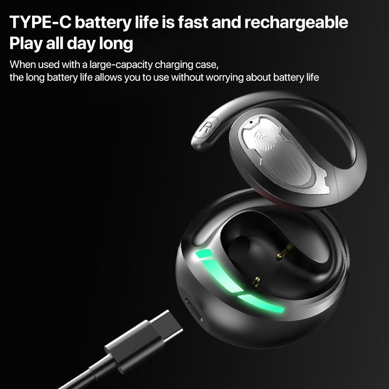 V562-B102319600ADE-202505261731-11 Wireless Bluetooth Earphones for Mechanical Planet - Ear-mounted - Black - Image 12
