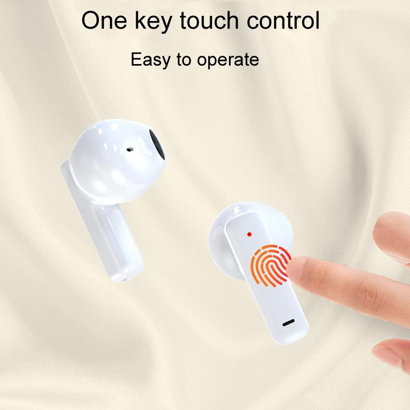 V562-B1032484060DBT-202505221951-03 Wireless Bluetooth Earphones with Hd Noise Reduction for Gaming and Sports - White - Image 4