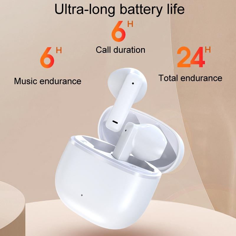 V562-B1032484060DBT-202505221951-05 Wireless Bluetooth Earphones with Hd Noise Reduction for Gaming and Sports - White - Image 6