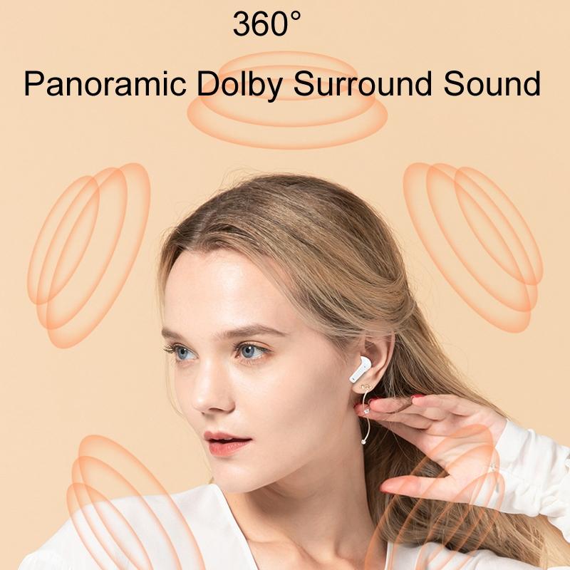V562-B1032484060DBT-202505221951-08 Wireless Bluetooth Earphones with Hd Noise Reduction for Gaming and Sports - White - Image 9