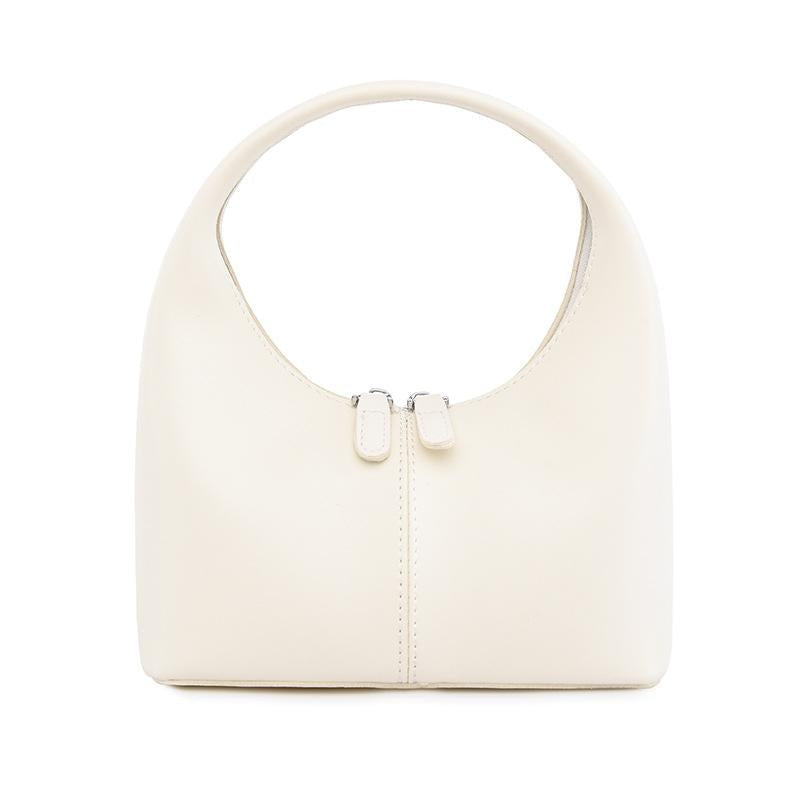 V562-B1032705060DBT-202505191515-00 Chic Leather Women Handbag Sleek Design - White - Image 1