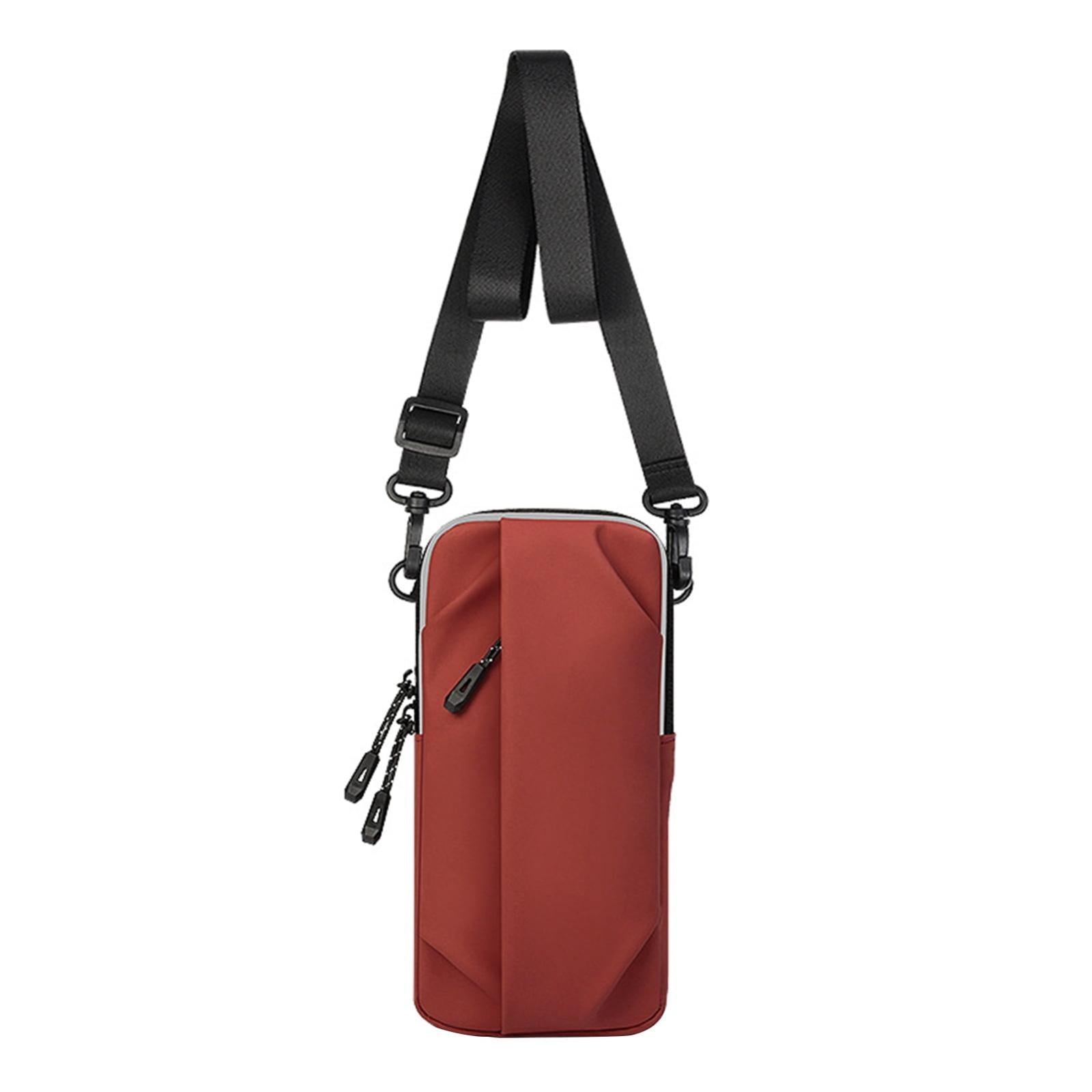V562-B1033254060DBT-202504251742-00 Multi Function Crossbody Bag For Outdoor Sports Fits Mobile Phones Men And Women - Red - Image 1