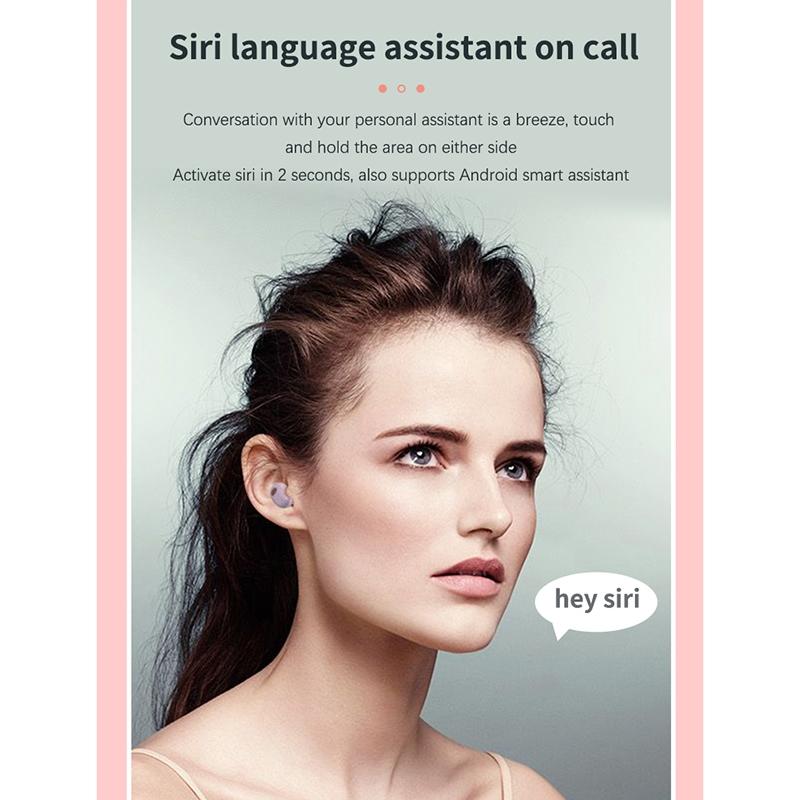 V562-B10362700ADE-202505261827-03 Wireless Bluetooth Earphones with 5d Sound and Magnetic Charging Box - Black - Image 4