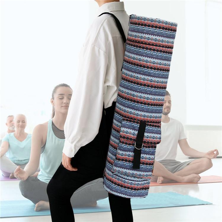 V562-B1044093060DBT-202505191630-00 Thick Yoga Mat Bag Warm Color - Ice - Image 1