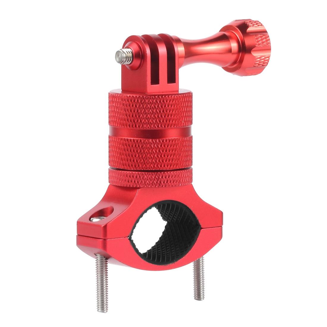 V562-B1044873730DBT-219460-08 Action Camera Bicycle Mounting Bracket - Aluminum Alloy Clip - Red - Image 9