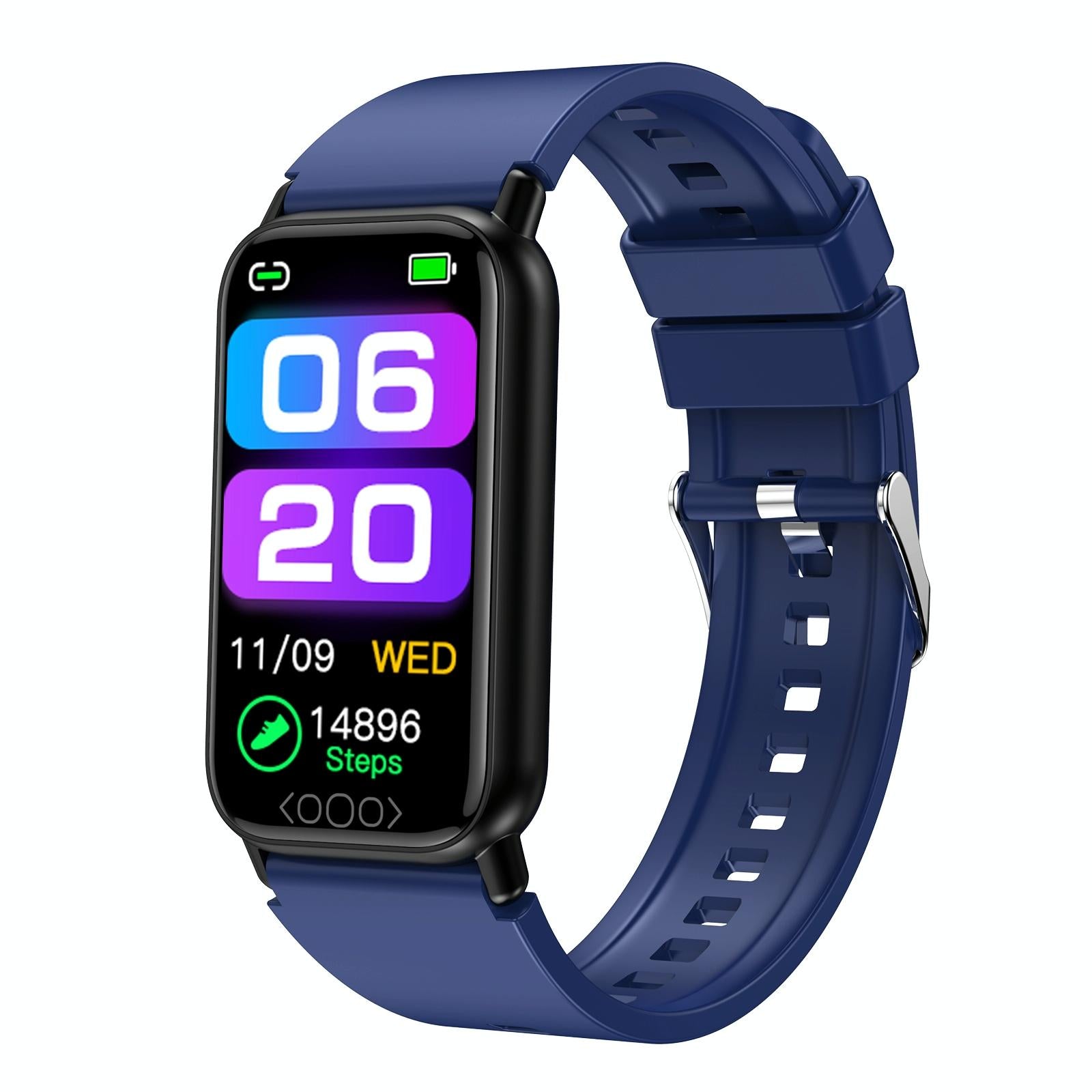 V562-B104705200AYS-202504171906-00 Smart Health Monitoring Watch With Colour Screen - Blue - Image 1