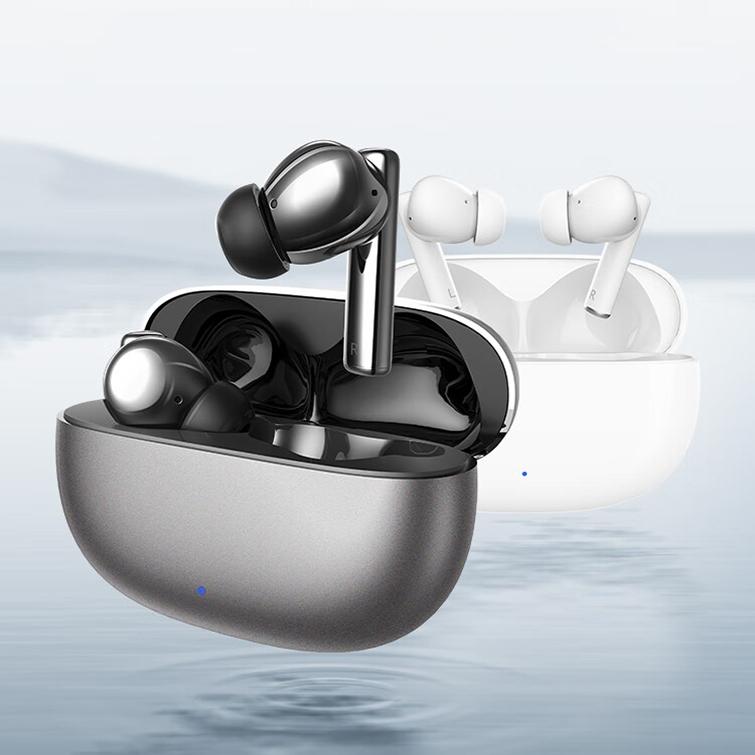 V562-B1056222850DBT-202505261906-02 Waterproof Bluetooth Earbuds with Active Noise Reduction - White - Image 3