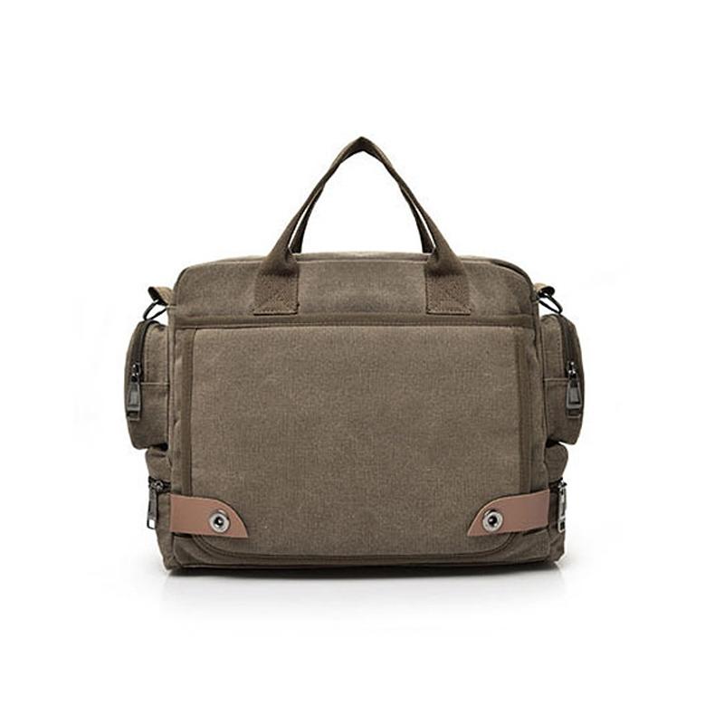 V562-B1056282060DBT-202505201311-00 Waterproof Outdoor Laptop Bag Single Shoulder - Coffee - Image 1