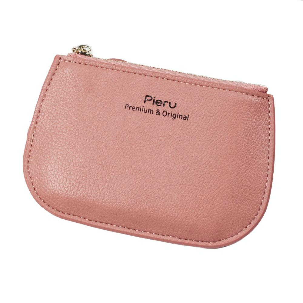 V562-B1063074060DBT-202503282011-08 Ultra Thin Zippered Mini Wallet For Women Compact Coin Purse - Black - Image 9