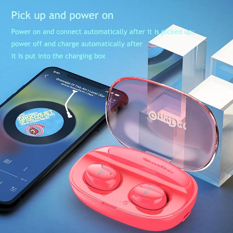 V562-B10637400AYS-202505222020-13 Waterproof Tws Bluetooth Earphones - Hd Stereo Sound - Red - Image 14