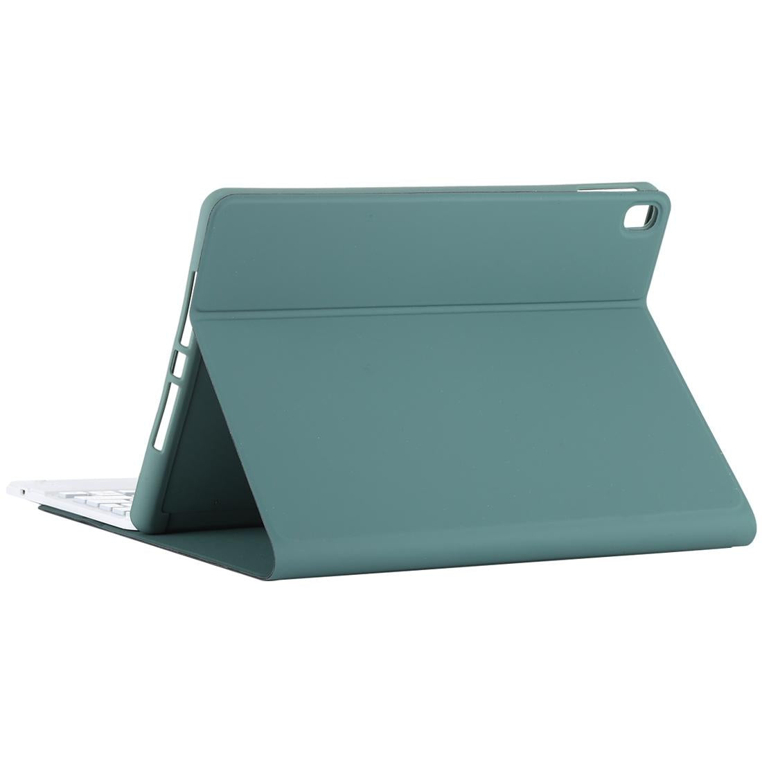 V562-B1065ORPI-202504291842-04 Bluetooth Tablet Case For Ipad 10.2 / Ipad Air 2019 With Touch Pad & Backlight & Pen Holder - Detachable - Black - Image 5