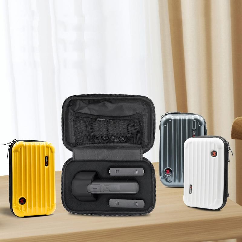 V562-B1067174060DBT-222255-02 Hard Shell Storage Bag for Insta360 X4 Camera - Yellow - Image 3
