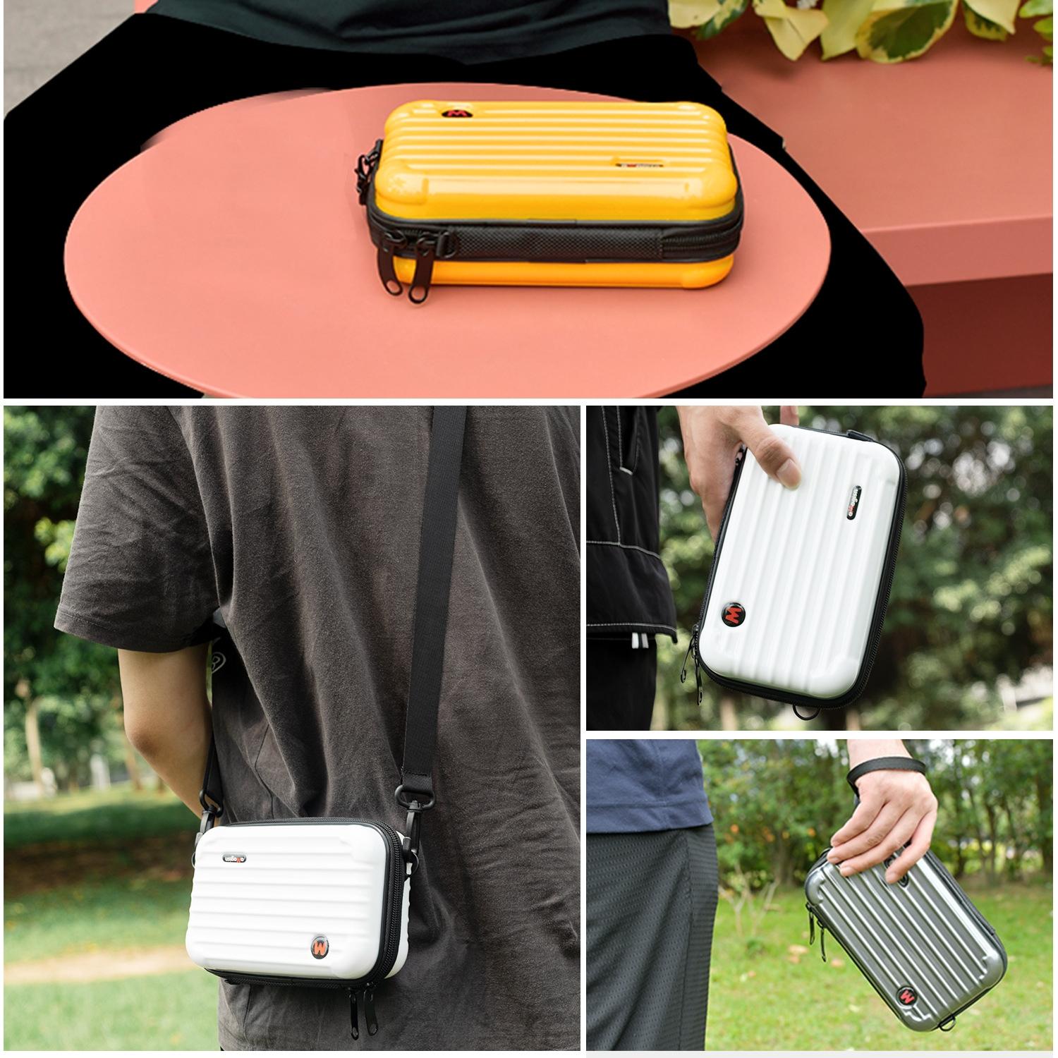 V562-B1067174060DBT-222255-09 Hard Shell Storage Bag for Insta360 X4 Camera - Yellow - Image 10