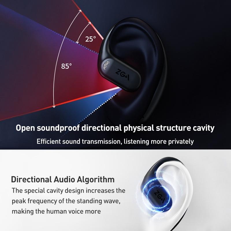 V562-B106933600ADE-227106-04 Wireless Bluetooth Earphone Ear-mounted - White - Image 5