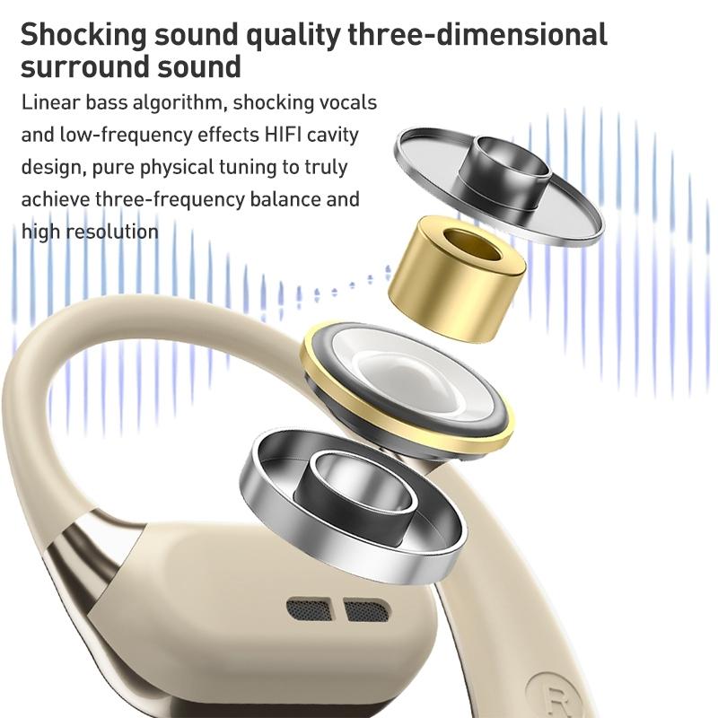 V562-B106933600ADE-227106-06 Wireless Bluetooth Earphone Ear-mounted - White - Image 7