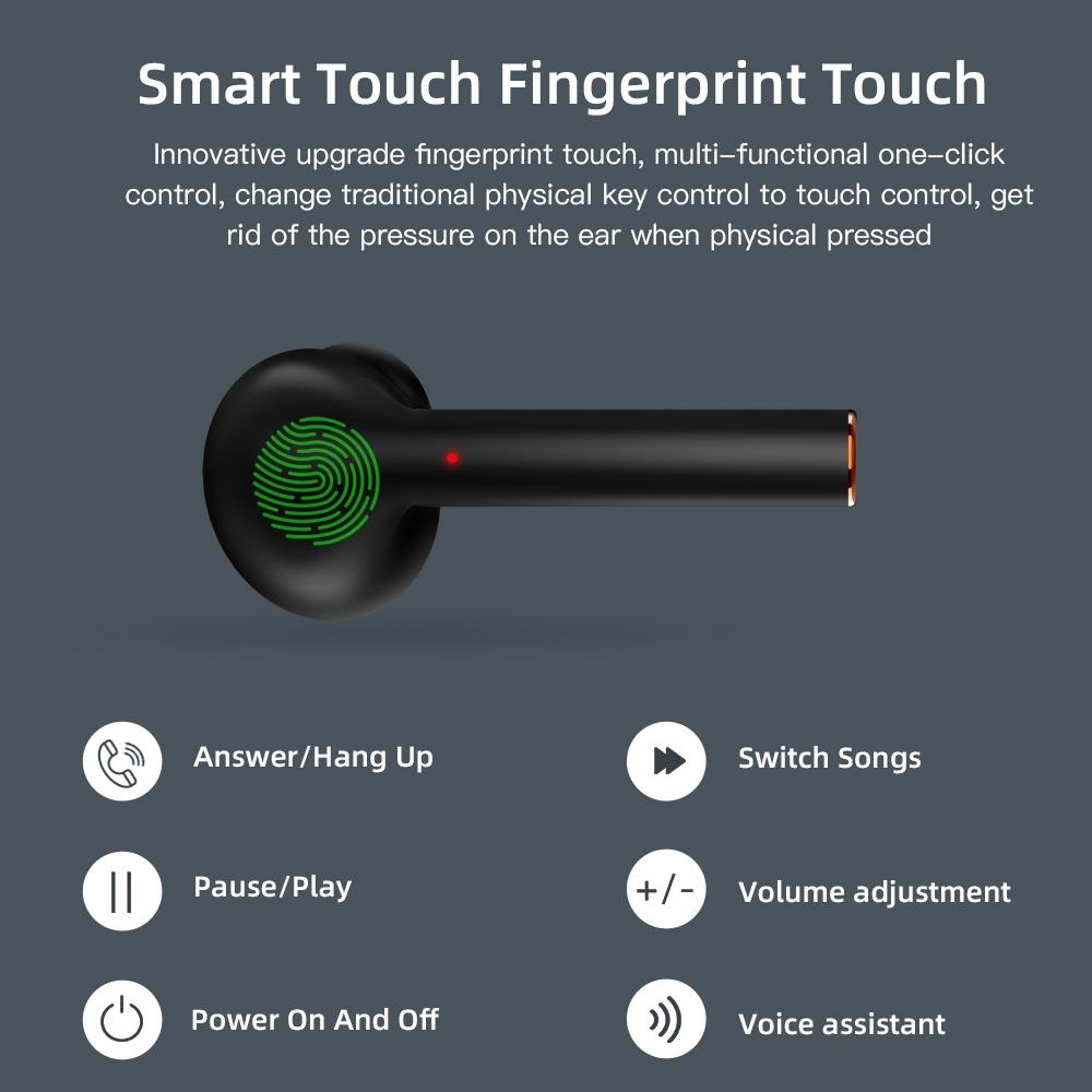 V562-B107330100AYS-202505261845-02 Waterproof Wireless Bluetooth Earbuds with Led Display and Hifi Sound - White - Image 3