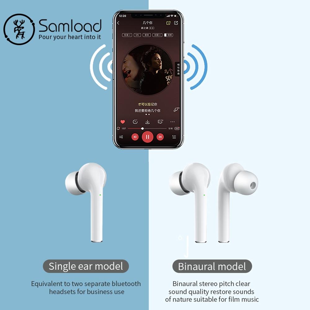 V562-B107330100AYS-202505261845-07 Waterproof Wireless Bluetooth Earbuds with Led Display and Hifi Sound - White - Image 8