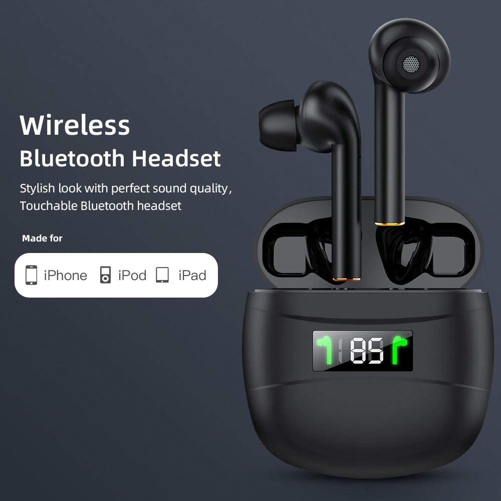 V562-B107330100AYS-202505261845-11 Waterproof Wireless Bluetooth Earbuds with Led Display and Hifi Sound - White - Image 12