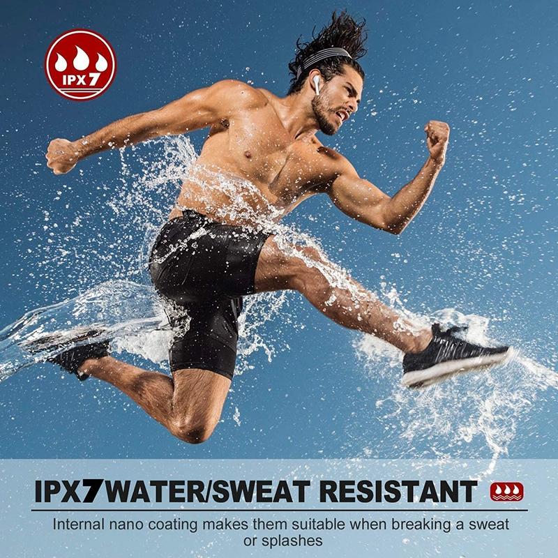 V562-B107330100AYS-202505261845-15 Waterproof Wireless Bluetooth Earbuds with Led Display and Hifi Sound - White - Image 16