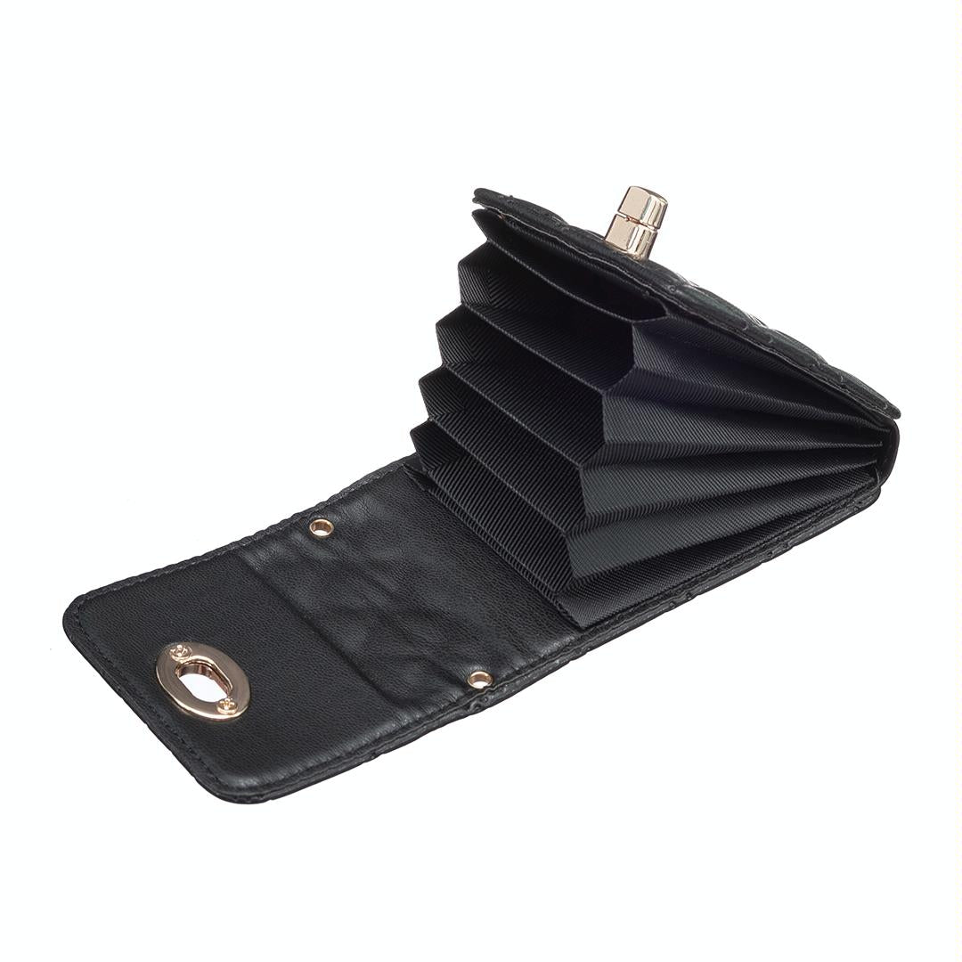 V562-B107339400ADE-202503281915-15 Vertical Card Bag With Metal Buckle For Mobile Phones - Pink - Image 16