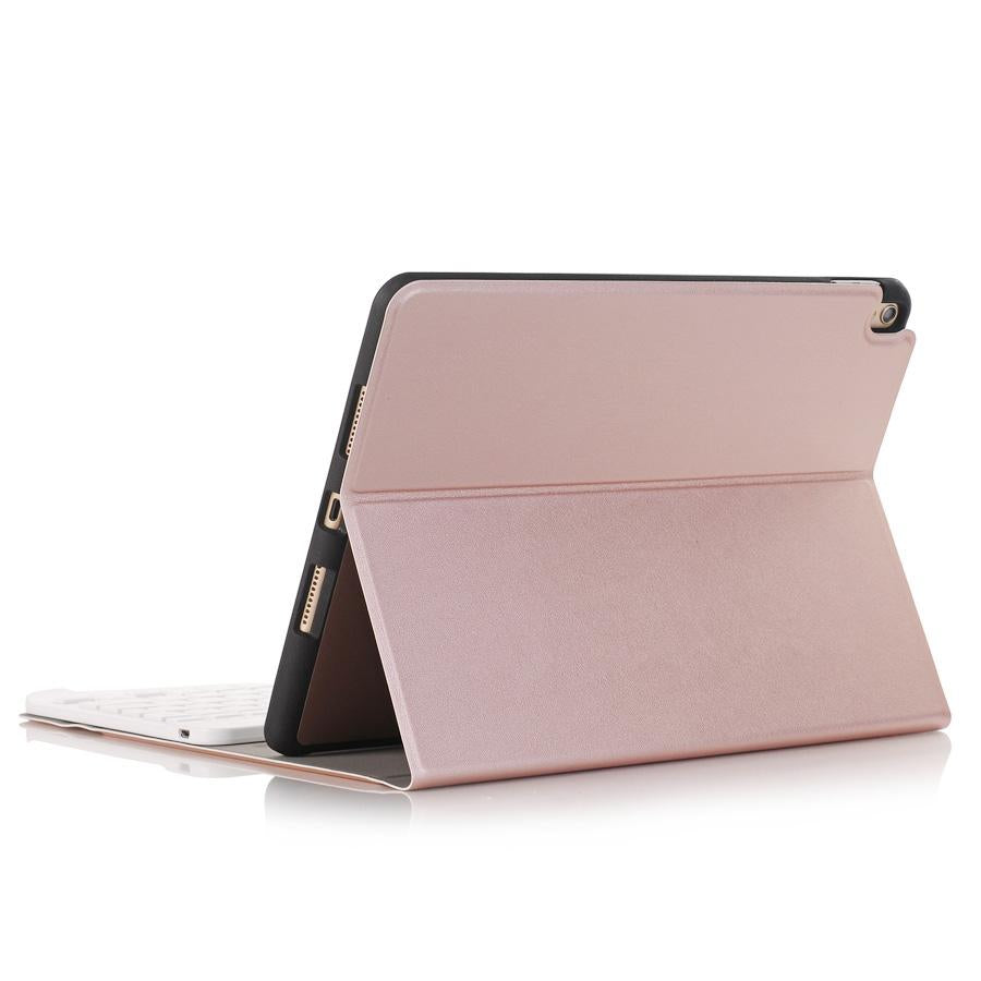 V562-B107730400ADE-202504291847-10 Bluetooth Keyboard Leather Tablet Case For Ipad Air 3 / Pro 10.5 / 10.2 - Detachable - Dark Blue - Image 11