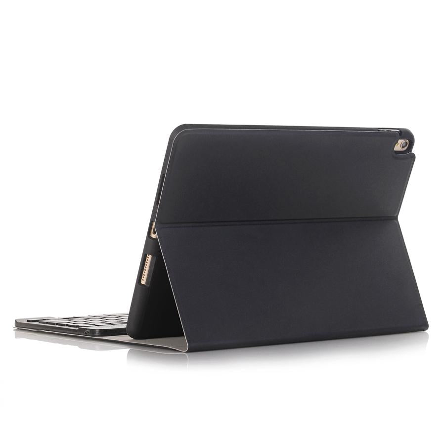 V562-B107730400ADE-202504291847-14 Bluetooth Keyboard Leather Tablet Case For Ipad Air 3 / Pro 10.5 / 10.2 - Detachable - Dark Blue - Image 15
