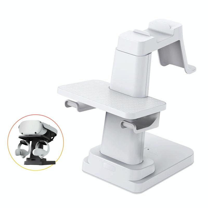 V562-B1077873060DBT-202503052026-00 Universal Vr Headset Handle Bracket - Compatible with Pico4 Meta Quest Rift s Htc - White - Image 1