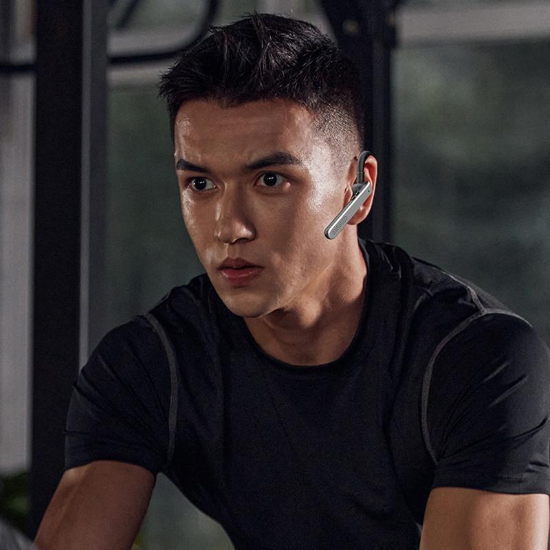 V562-B108475600ADE-202505261715-07 Wireless Bluetooth Earphone with Noise Reduction - Ear-mounted - Silver - Image 8